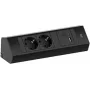 Bachmann CASIA 2 -jatkojohto, jossa 2x CEE7/3-pistorasia ja 1x USB A/C 22W