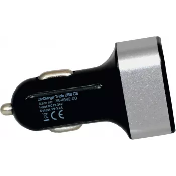 Autolaturi TECHNISAT CARCHARGER TRIPLE USB C kolmella USB-C/USB-A-liitännällä
