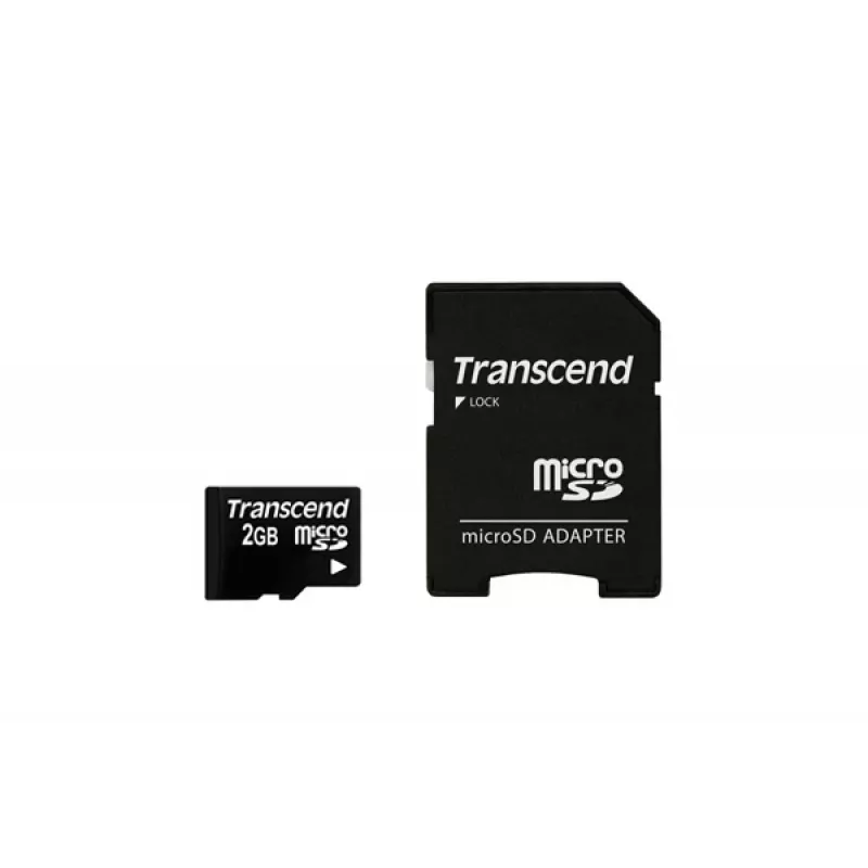 Transcend 2GB MicroSD TS2GUSD flash-kortti