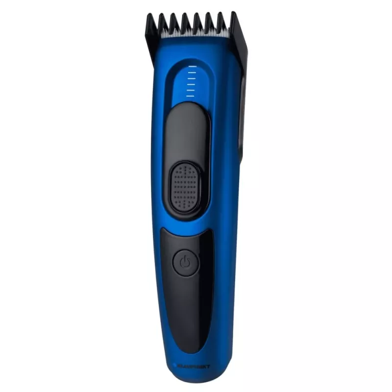 Hiustenleikkuri BLAUPUNKT HCC401 — säädettävä 3–24 mm, ladattava, musta/sininen