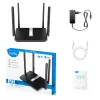 Cudy LT500 WLAN-reititin Fast Ethernet dual-band (2,4 GHz / 5 GHz) 4G musta