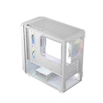 Logic PORTOS ARGB MINI USB 3.0 kotelo valkoinen