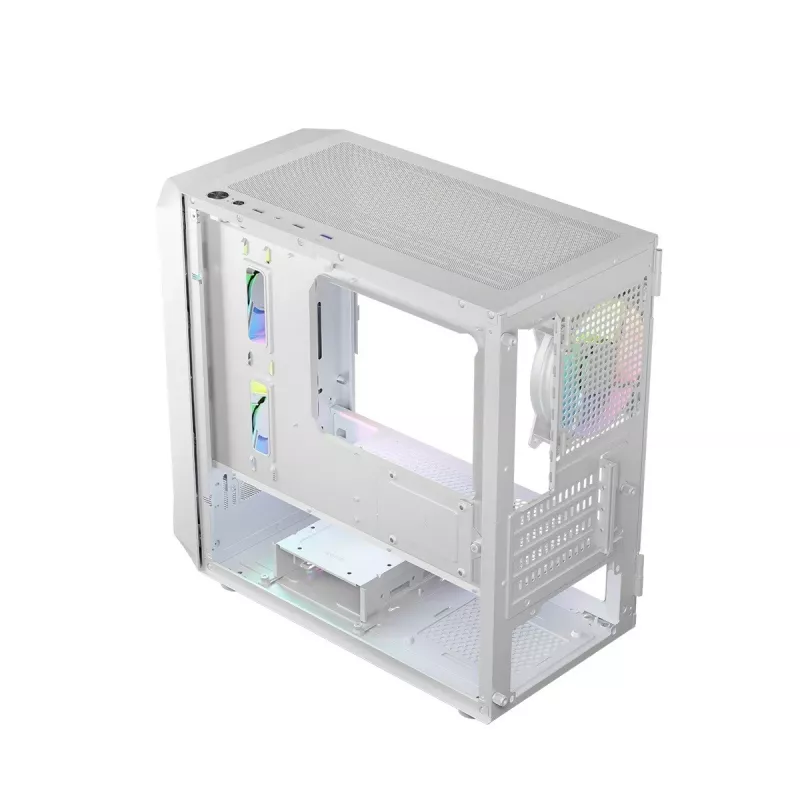 Logic PORTOS ARGB MINI USB 3.0 kotelo valkoinen
