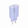 Seinä laturi CANYON OnCharge 30CL, 30W USB-C PD, 1x PD-lähtö, EU-pistoke, violetti