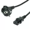 Virtakaapeli VALUE 1,8 m suora IEC-pistoke