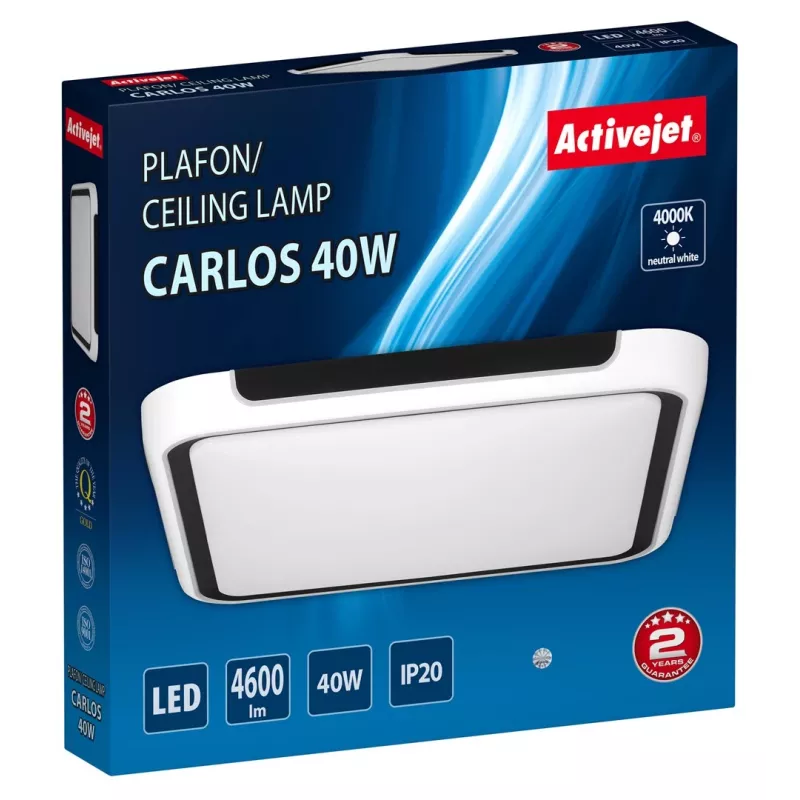 Activejet LED-kattovalaisin AJE-CARLOS 40W