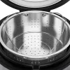 Riisinkeitin GASTROBACK Rice Control Low Carb & Steam, 3 l, 450 W, musta/ruostumaton teräs
