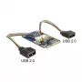 Sisäinen USB 2.0 -sovitin DeLOCK 95242