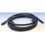 USB-C–USB-C-kaapeli Elotouch E969524 0,6 m musta – USB-datakaapeli