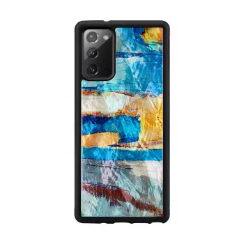 Suojakotelo iKins Samsung Galaxy Note 20:lle, taivaansininen, ohut istuvuus
