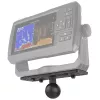 RAM Mounts RAM-111BU yleiskäyttöinen pallokiinnike merielektroniikalle, 1,5″ C-koon pallo, 6,25 x 2″ levy