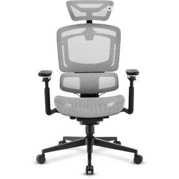 Toimistotuoli Sharkoon OfficePal C50M — pehmustettu istuin, verkkoselkänoja, musta, selkänoja 49 × 63 cm, istuinleveys 50 cm