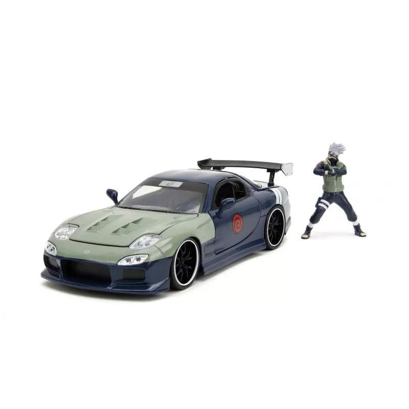 Jada Toys NARUTO - Kakashi Hatake & 1993 Mazda RX-7 1:24