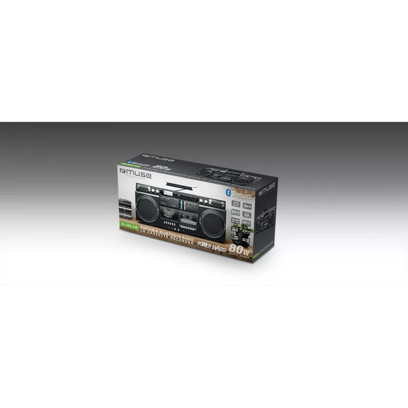 Boombox M-380 GB musta