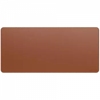 Hiirimatto Satechi Vegan-Leather Premium Desk Mat Brown ST-LPDMN