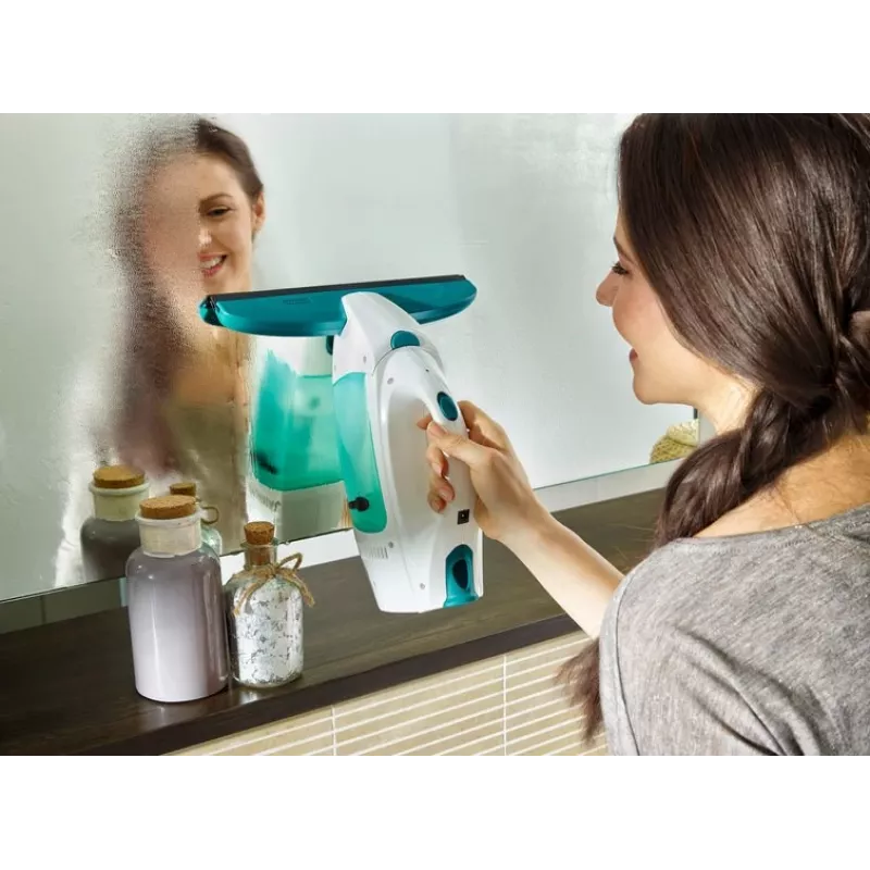 Leifheit ikkunaimuri lasinpesuri Dry&Clean kahvalla ja pesuharjalla 51003