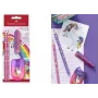 Kirjoitussarja Faber-Castell Unicorn pinkki — malli 111518, erilaisia kyniä ja tarvikkeita