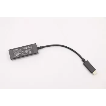 USB-C–Gigabit Ethernet -sovitin Lenovo 5C11E09636 — USB-C-verkkosovitin, Gigabit (1000 Mbit/s)