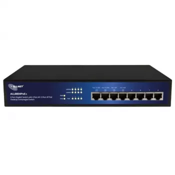 Hallitsematon kytkin ALLNET ALL8804POE+
