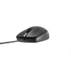 Langallinen toimistohiiri NATEC Ruff Plus USB Type-A, oikeakätinen, 1200 DPI, 3 painiketta, musta