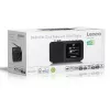 Lenco CR-625BK DAB+/FM-radiokello Bluetoothilla ja langattomalla latauksella, musta