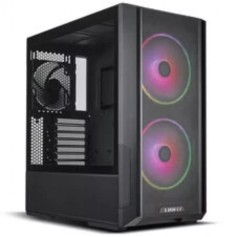 Lian Li LANCOOL 216 PC-kotelopaketti + HYDROSHIFT II LCD-C 360TL AiO - musta