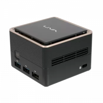 EliteGroup Mini Barebone PC LIVA Q3 Plus R1505G AMD Ryzen Embedded – ohut asiakaslaite – 3,3 GHz