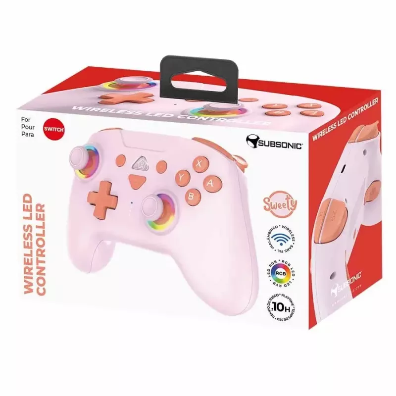 Subsonic langaton LED-ohjain Sweety pink Switchille