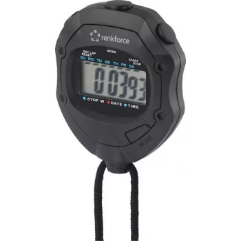 Renkforce RF-SW-110 digitaalinen sekuntikello musta (RF-4612982)