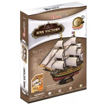 3D-palapeli CubicFun HMS Victory