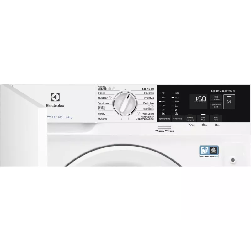 ELECTROLUX EWN7F447WIP kalusteisiin asennettava pesukone