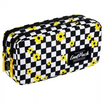 CoolPack Primo CHESS FLOW F105745 -penaalilaukku kompakti muotoilu kestävä materiaali