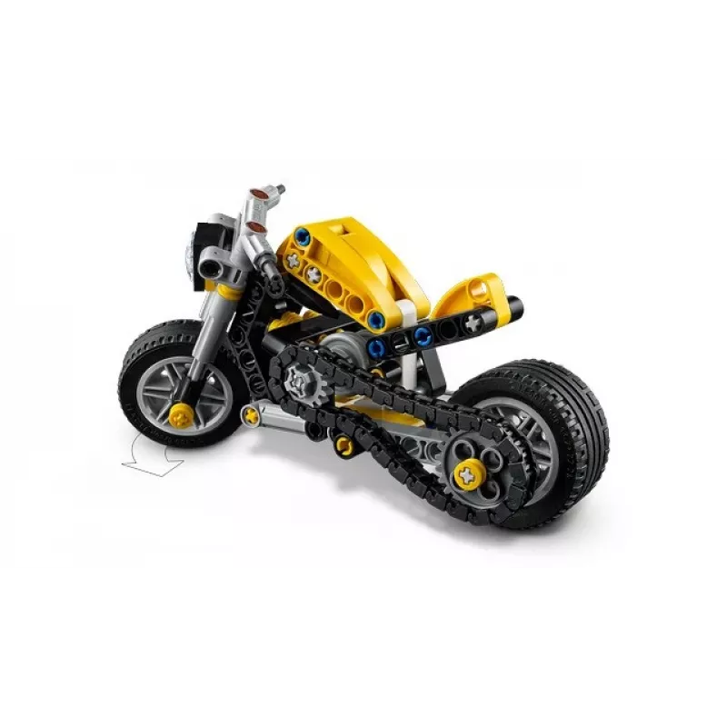 LEGO TECHNIC 42225 Keltainen moottoripyörä