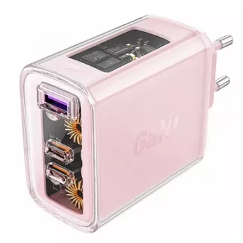 ACEFAST GaN-laturi 2x USB-C, USB-A, 65W, PD3.0, QC4.0