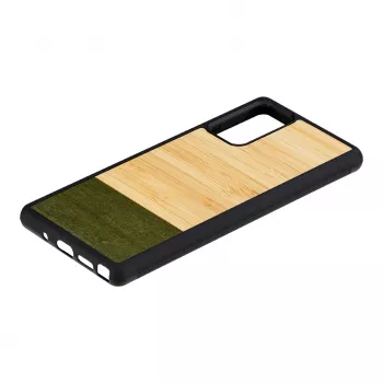 Suojakotelo Man and Wood Galaxy Note 20 — bambumetsä musta