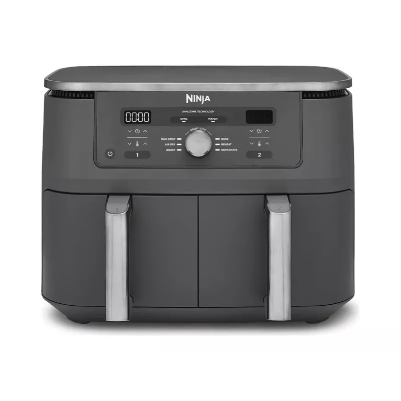 Kuumailmafriteerauskeitin Ninja DZ400EU 9,5 L 2470 W harmaa Double