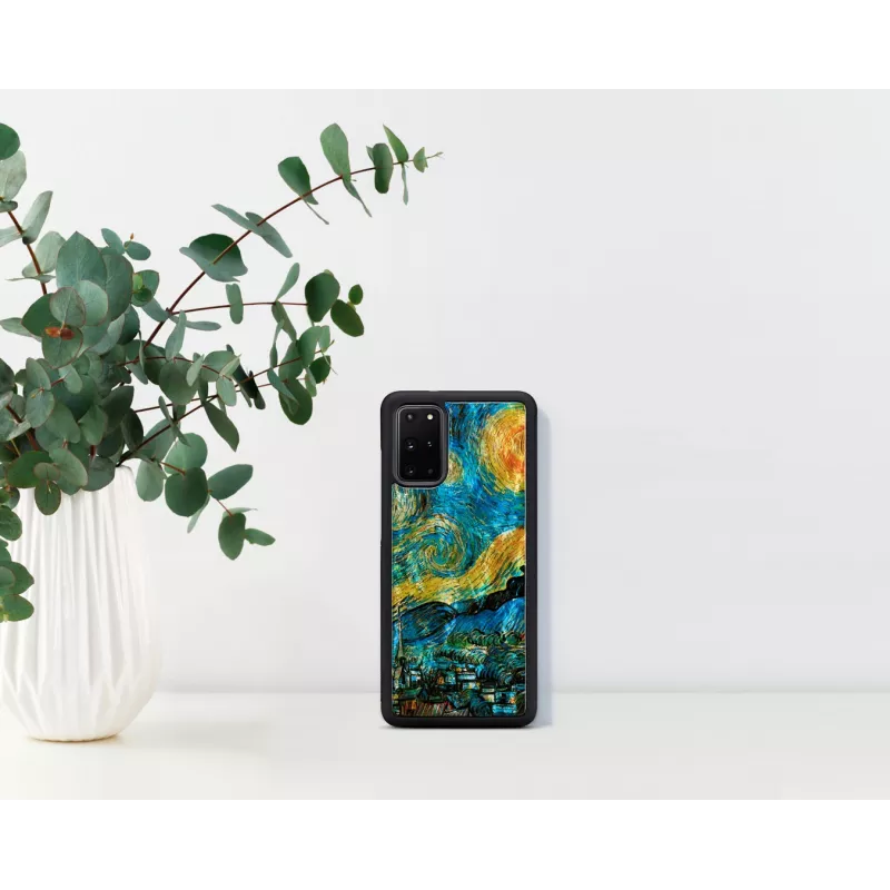 iKins suojakotelo Samsung Galaxy S20+:lle — tähtiyö musta