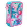 CoolPack Jumper 3 DREAMS F067654 -penaalilaukku – kolmikerroksinen, monilokeroinen penaali