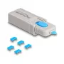 Porttitulppa DeLOCK 20925 Micro-USB 5 kpl + lukitustyökalu