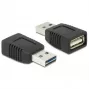 USB-adapteri DeLOCK EASY-USB musta 65965