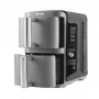 Ninja SL400EU friteerauslaite Double 9,5 L 2470 W kiertoilmakypsennin musta, harmaa