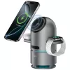 Telakkalatausasema ChargeBot Sound Qi2 harmaa