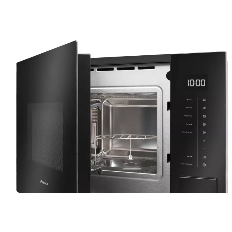 Kalusteisiin asennettava mikroaaltouuni AMMB20E5SGB X-TYPE, 800W, 20L