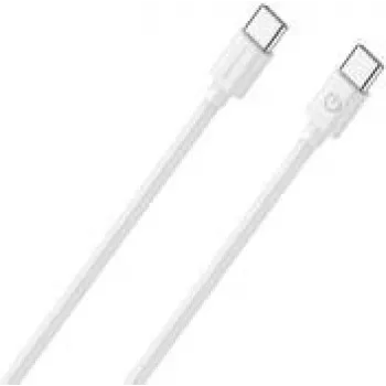 USB-kaapeli RealPower 404307 USB 2.0 2 m USB-C valkoinen