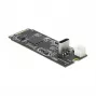 M.2 Key B+M uros USB Type-C naaras -muunnin, DeLOCK, 63174