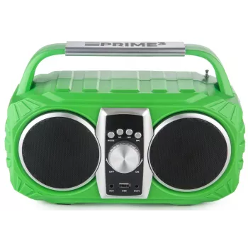 Kelloradio PRIME3 Prime3 APR71GR Neon — herätyskello FM-radiolla ja LED-näytöllä
