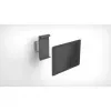 DURABLE TABLET HOLDER WALL - seinäteline tabletille - alumiini, ABS-muovi - hopea (7-13) (893323)