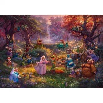 Thomas Kinkade Studios: Disney - Robin Hood, palapeli 1000 palaa