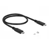 Delock - muistikotelo - M.2 - M.2 NVMe -kortti - USB 3.1 (Gen 2) - musta (42614)