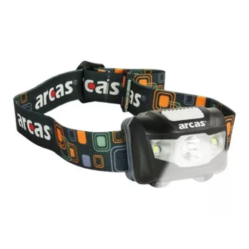 Arcas | otsalamppu | ARC5 | 1 LED+2 valokeila-LEDiä | 5 W | 160 lm | 4+3 valotoimintoa